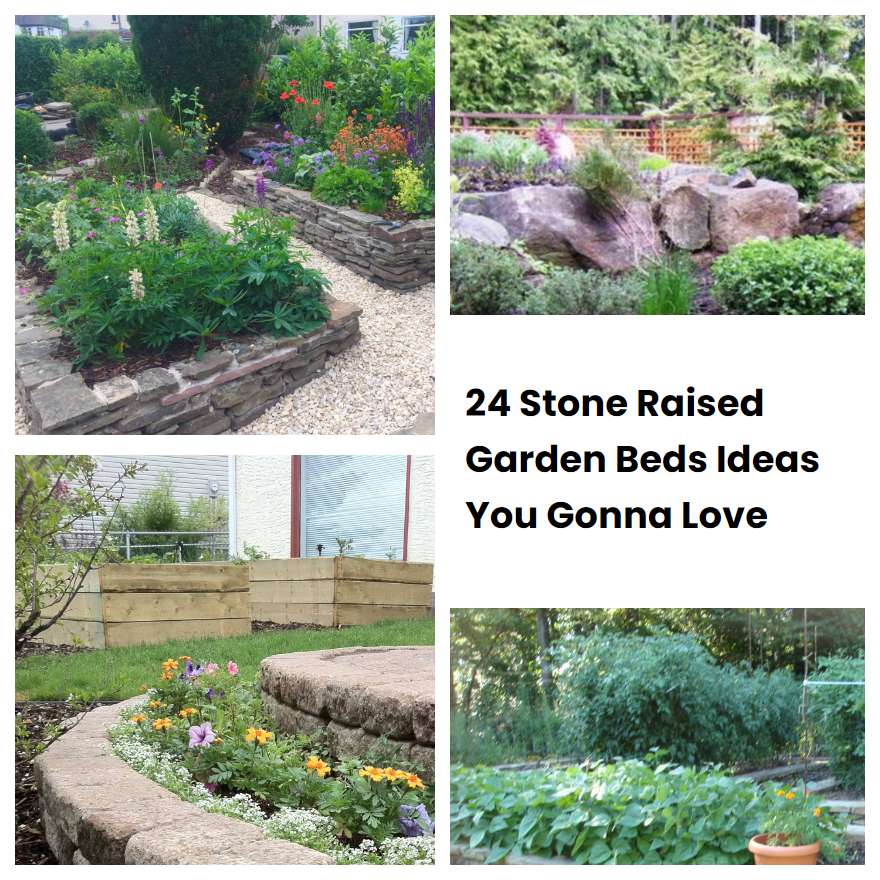 24 Stone Raised Garden Beds Ideas You Gonna Love SharonSable
