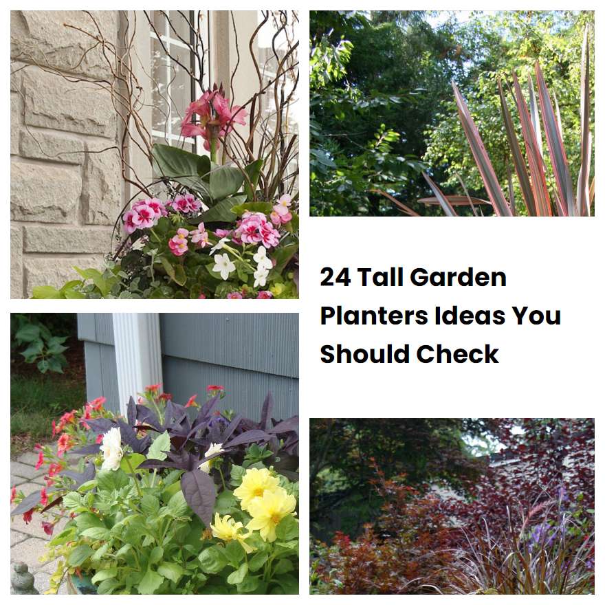24 Tall Garden Planters Ideas You Should Check