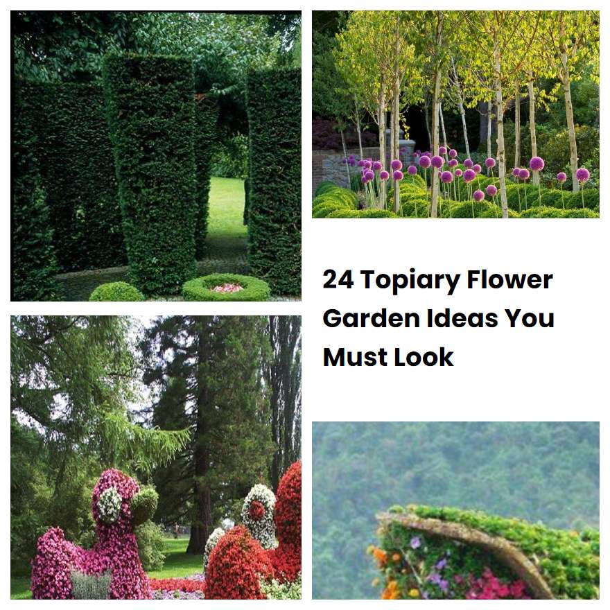 24 Topiary Flower Garden Ideas You Must Look