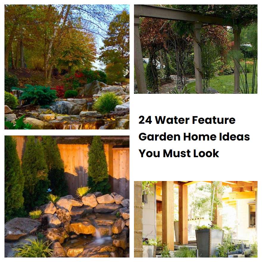 24 Water Feature Garden Home Ideas You Must Look