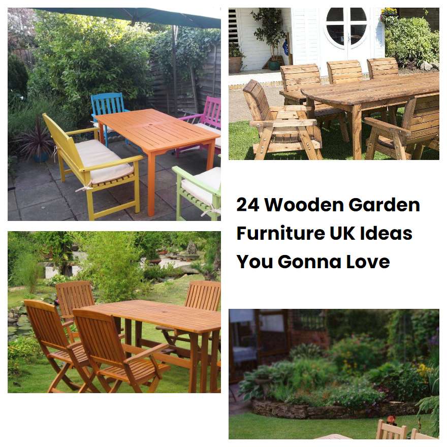 24 Wooden Garden Furniture UK Ideas You Gonna Love SharonSable
