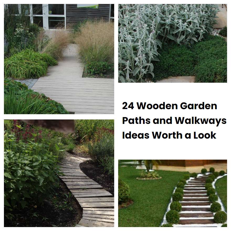 24 Wooden Garden Paths and Walkways Ideas Worth a Look SharonSable