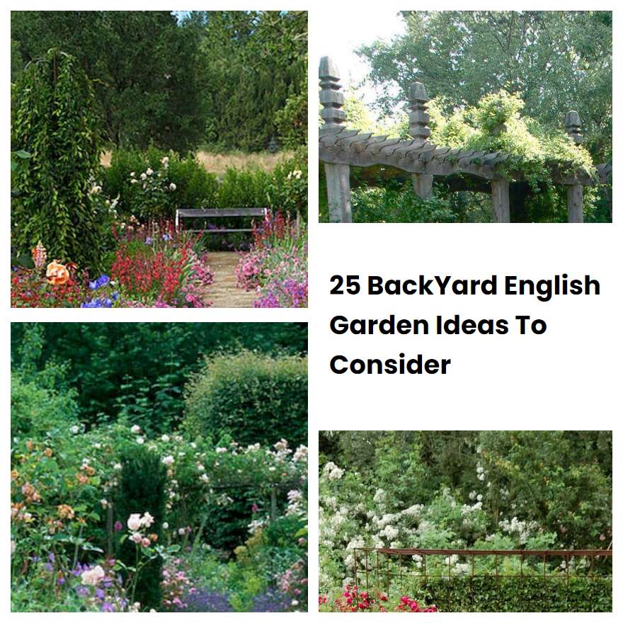 25 BackYard English Garden Ideas To Consider