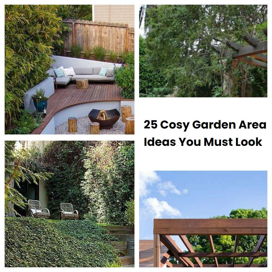 25 Cosy Garden Area Ideas You Must Look