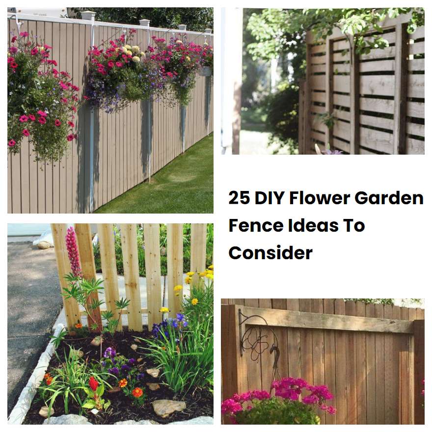 25 DIY Flower Garden Fence Ideas To Consider SharonSable