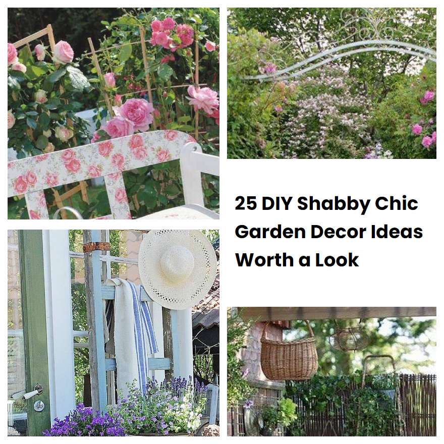 25 DIY Shabby Chic Garden Decor Ideas Worth a Look