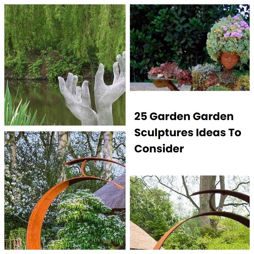 25 Garden Garden Sculptures Ideas To Consider SharonSable
