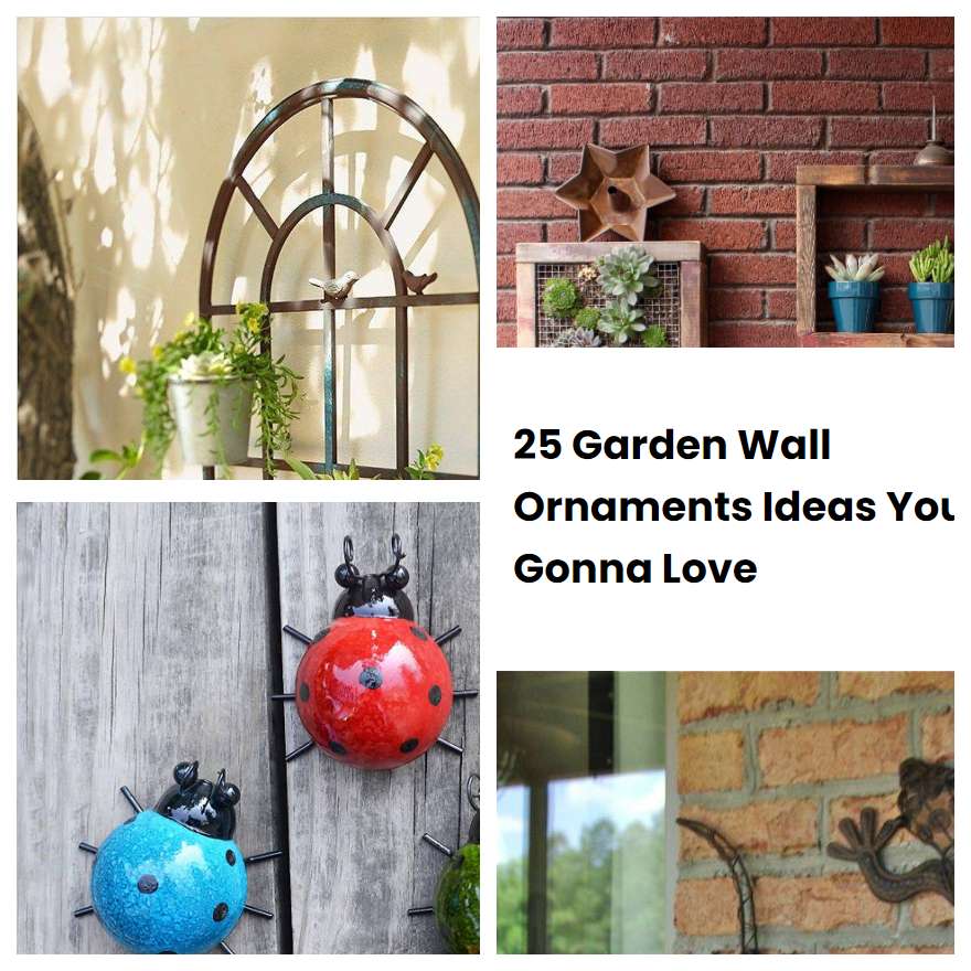 25 Garden Wall Ornaments Ideas You Gonna Love