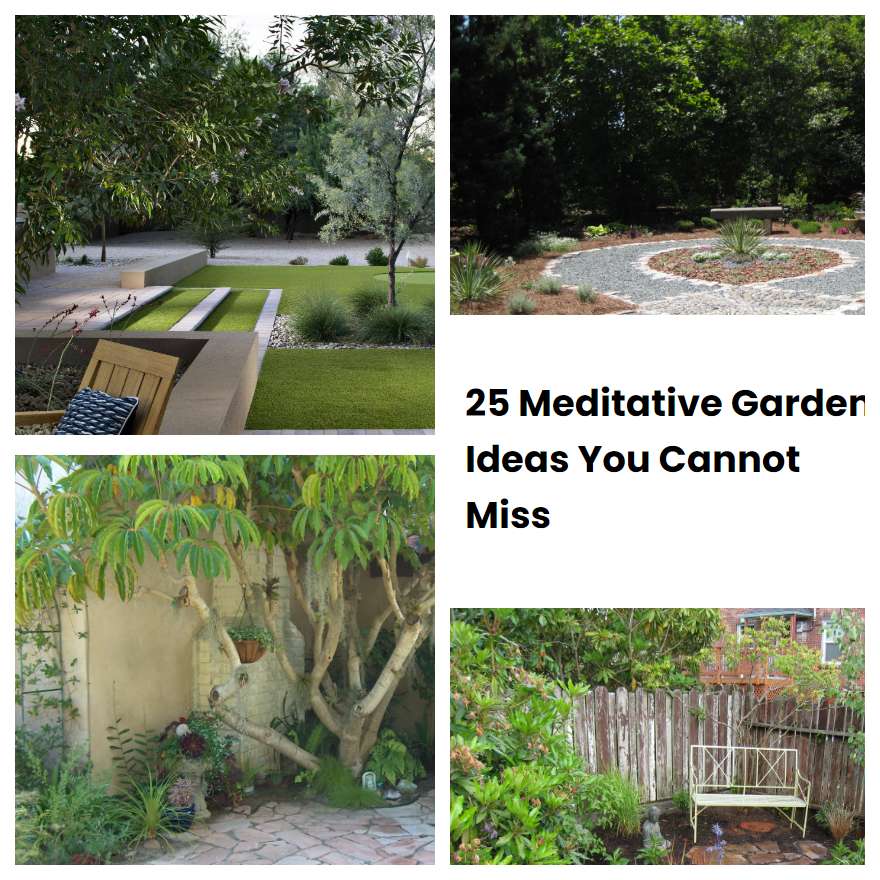 25 Meditative Garden Ideas You Cannot Miss