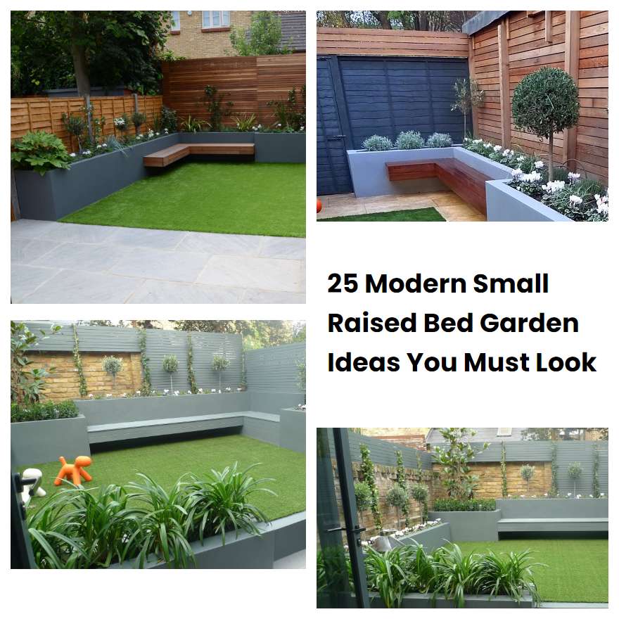 25 Modern Small Raised Bed Garden Ideas You Must Look