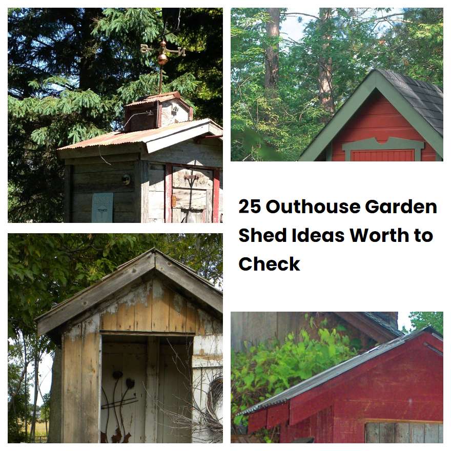 25 Outhouse Garden Shed Ideas Worth to Check SharonSable