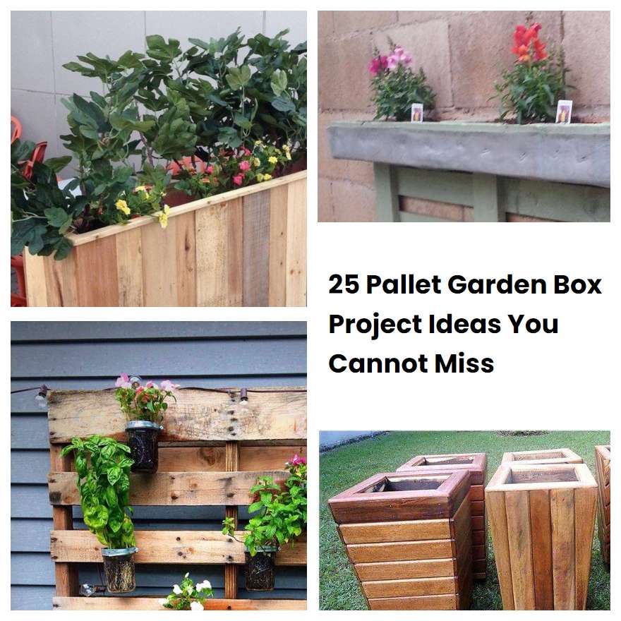 25 Pallet Garden Box Project Ideas You Cannot Miss SharonSable