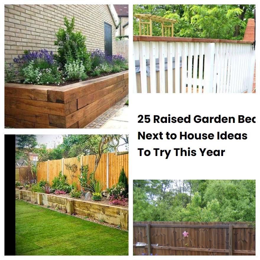 25 Raised Garden Bed Next to House Ideas To Try This Year SharonSable