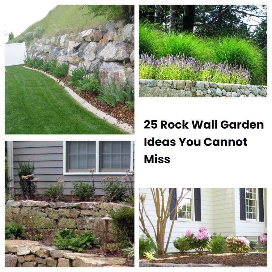 25 Rock Wall Garden Ideas You Cannot Miss SharonSable