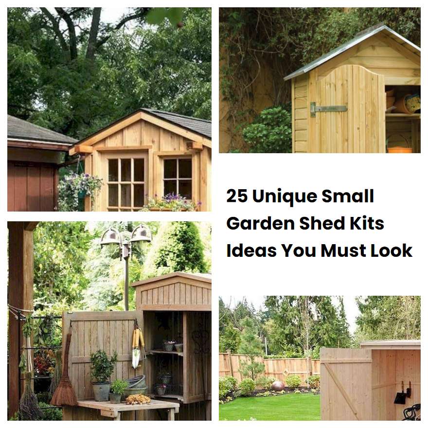 25 Unique Small Garden Shed Kits Ideas You Must Look SharonSable