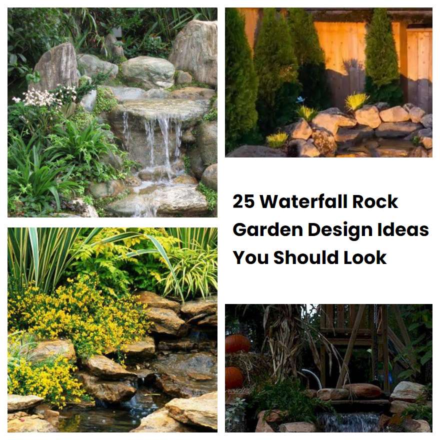 25 Waterfall Rock Garden Design Ideas You Should Look SharonSable