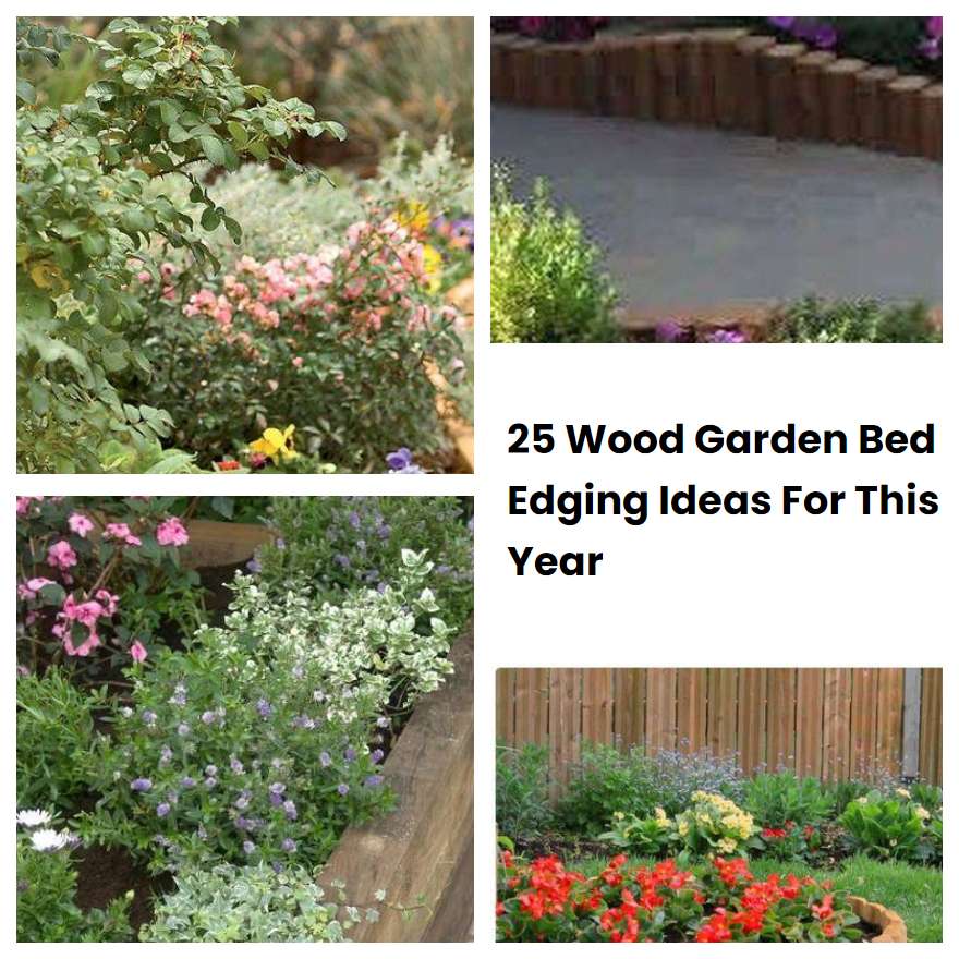 25 Wood Garden Bed Edging Ideas For This Year