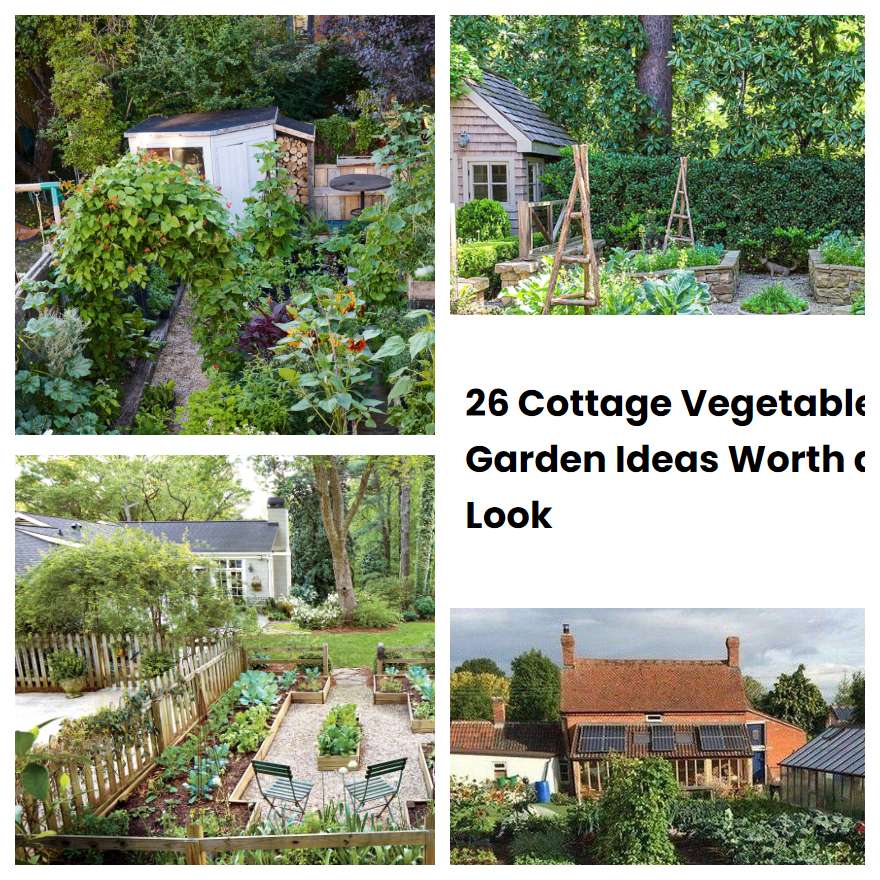 26 Cottage Vegetable Garden Ideas Worth a Look