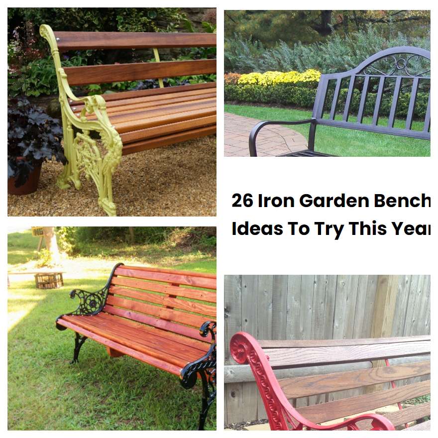 26 Iron Garden Bench Ideas To Try This Year