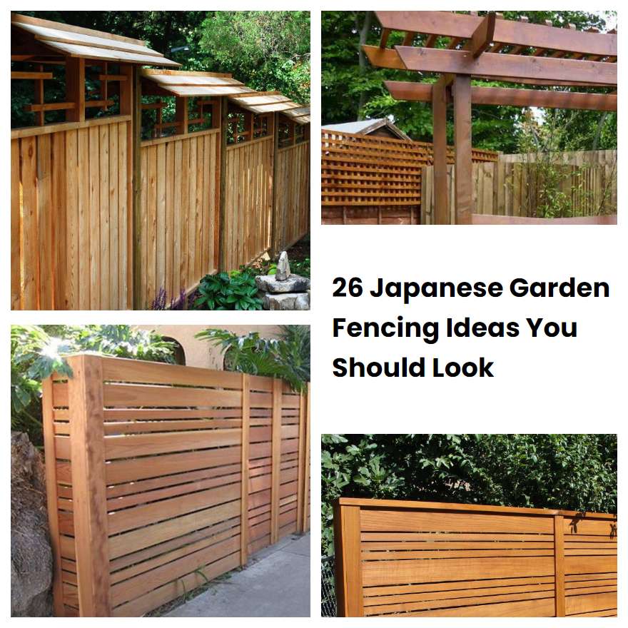 26 Japanese Garden Fencing Ideas You Should Look