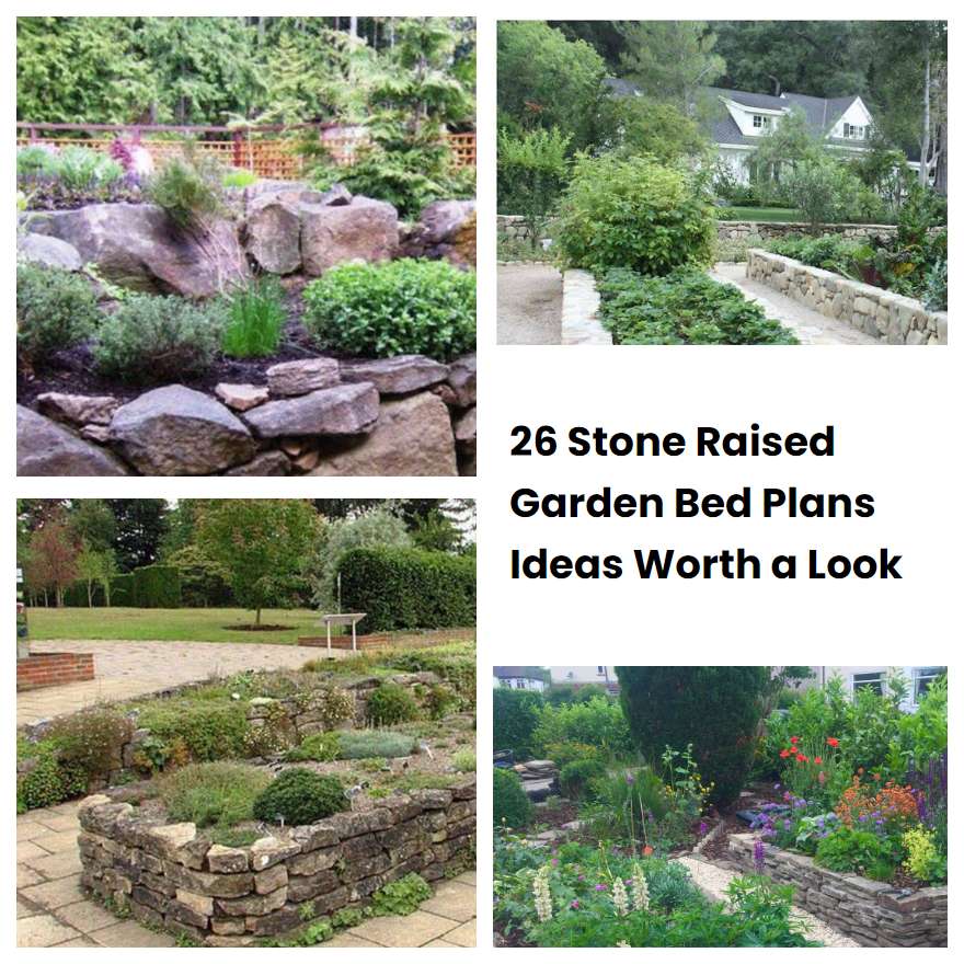 26 Stone Raised Garden Bed Plans Ideas Worth a Look SharonSable