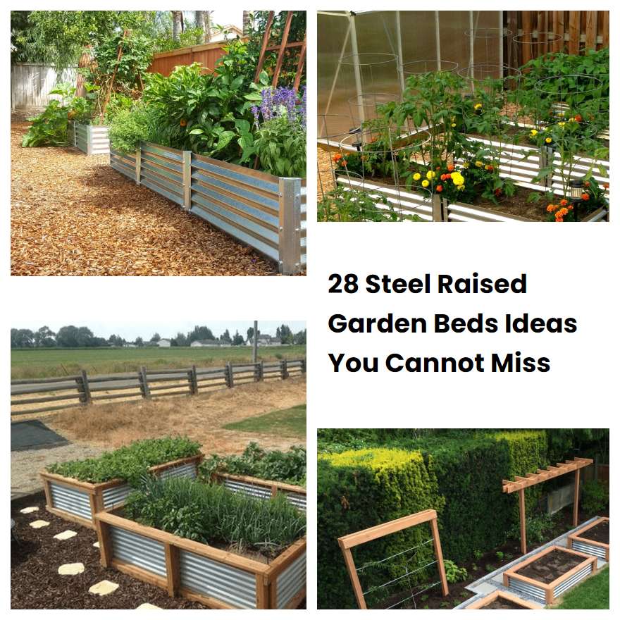 28 Steel Raised Garden Beds Ideas You Cannot Miss SharonSable